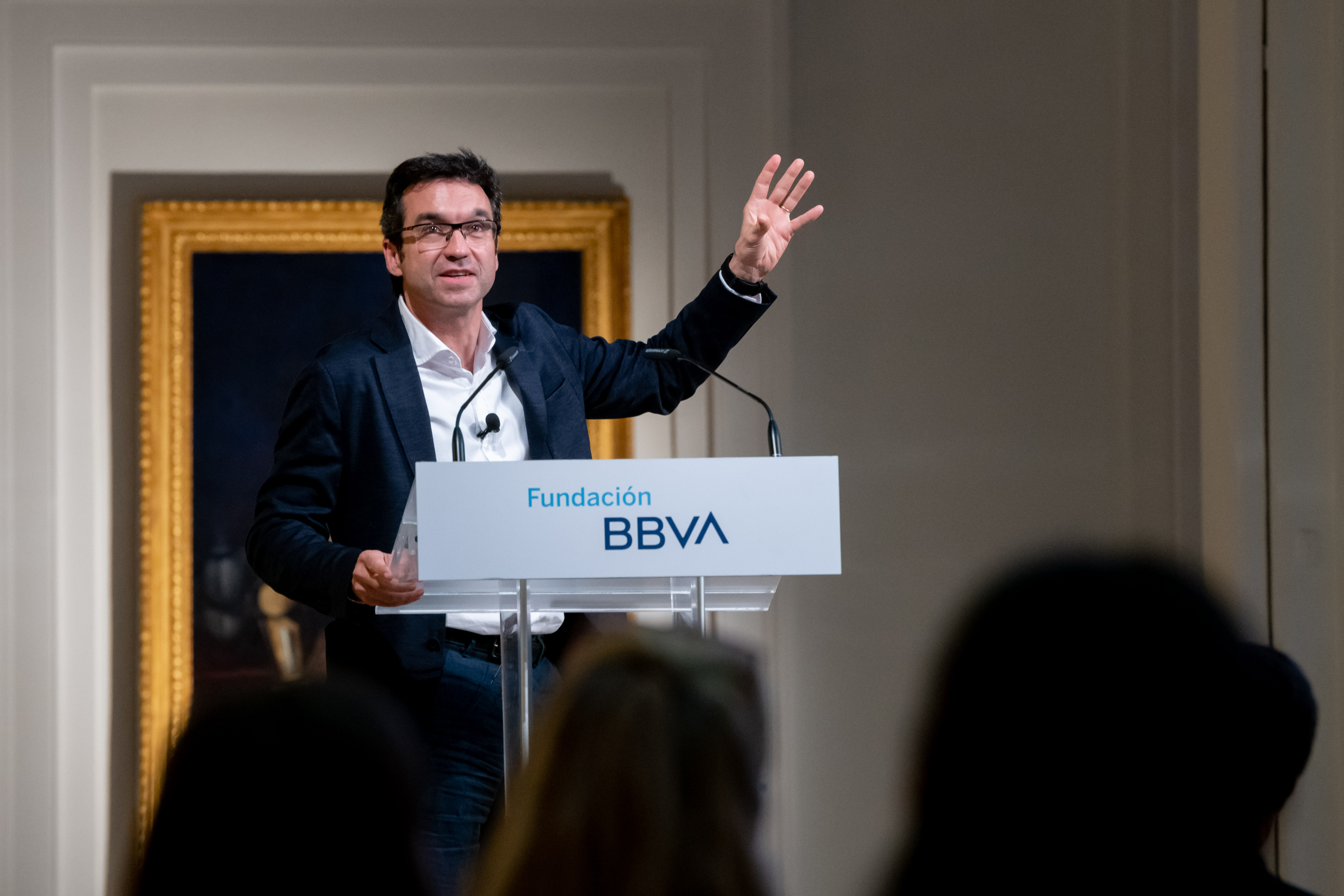 Salvador Carranza, opening the session. Credit: BBVA
